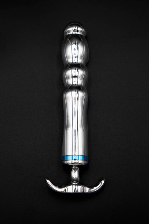Hidden Treasure – Ribbed Metal Vibrator