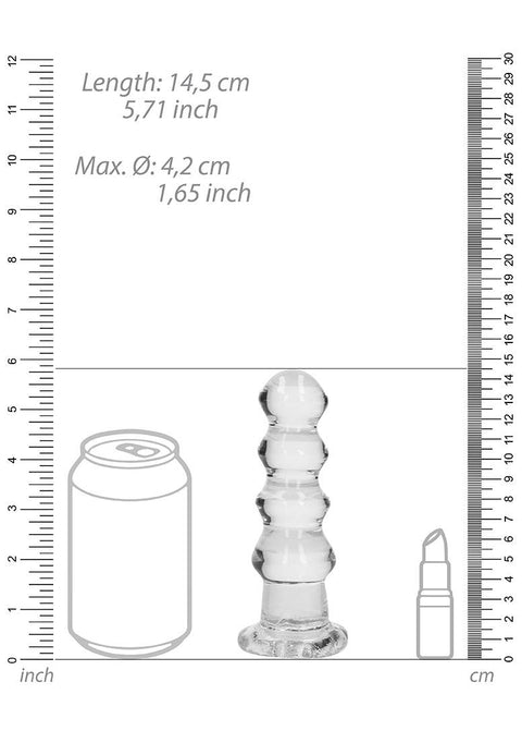 Curvy Dildo or Butt Plug - 5.5'' / 13,5cm