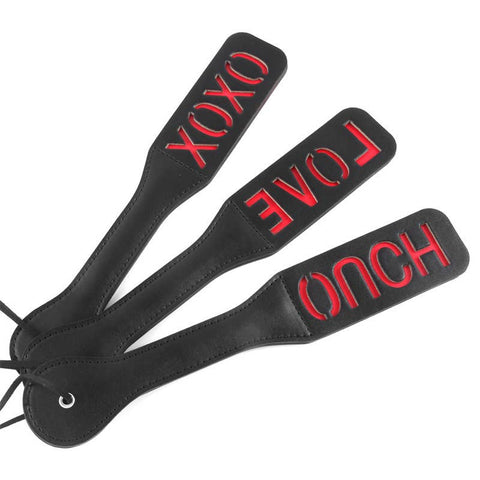 Double-Layer Leather Clapping Device Sex Toy