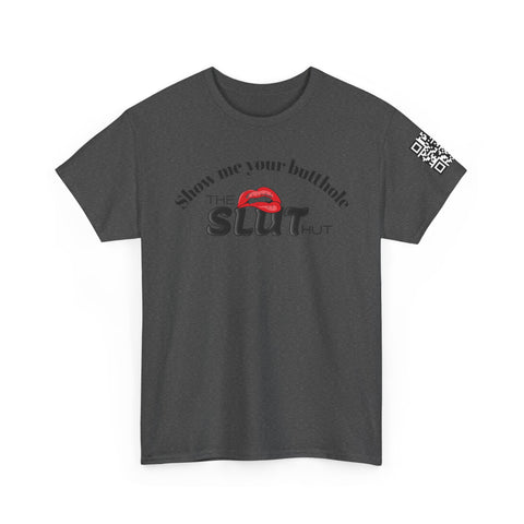 Unisex Tee - Website QR Code - "Show me your butthole"