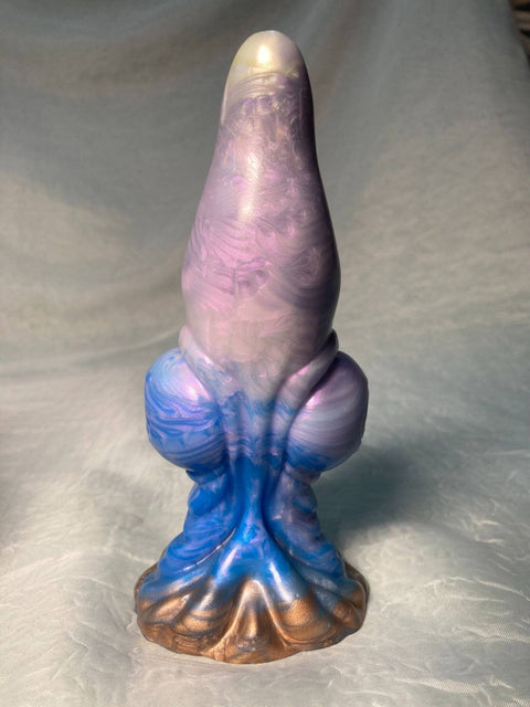 Squiddong - Multi-Color Silicone Dildo, Medium Firmness