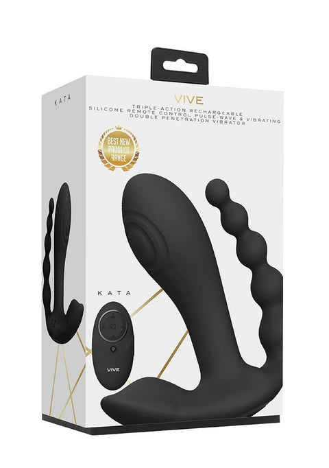 Kata - Pulse Wave & Vibrating Double Penetration Vibrator