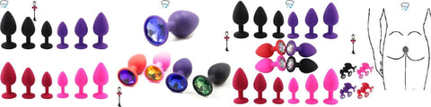 Silicone Butt Plugs