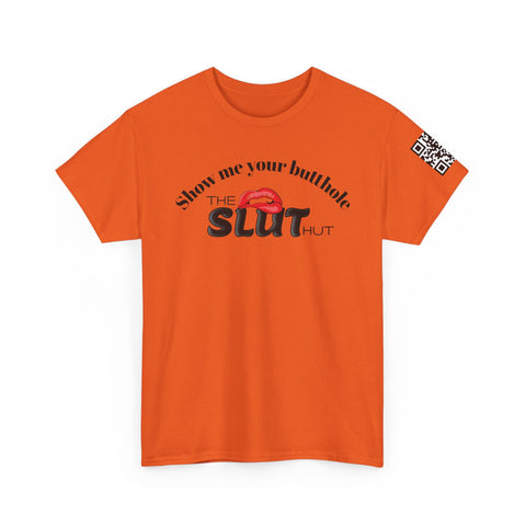 Unisex Tee - Website QR Code - "Show me your butthole"