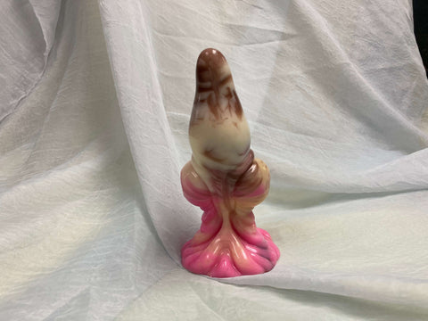 Squiddong - Multi-Color Silicone Dildo, Medium Firmness