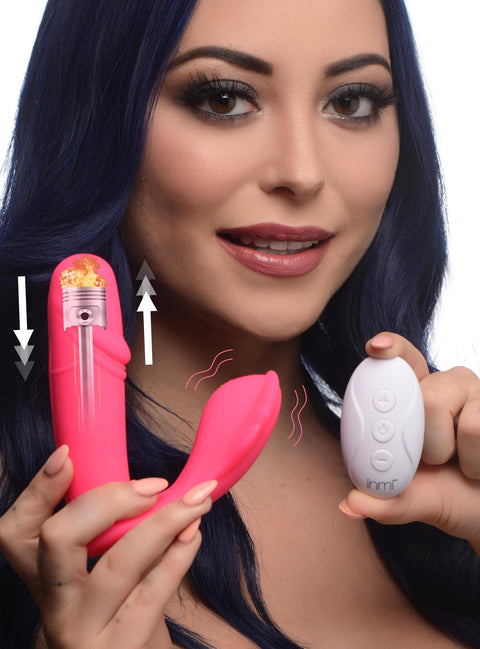 Panty Thumper 7X Thumping Silicone Vibrator w/ Remote