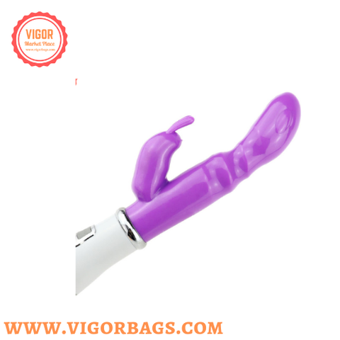 Rabbit ear ticking dildo & Silicone Rabbit Vibrator G Spot 1