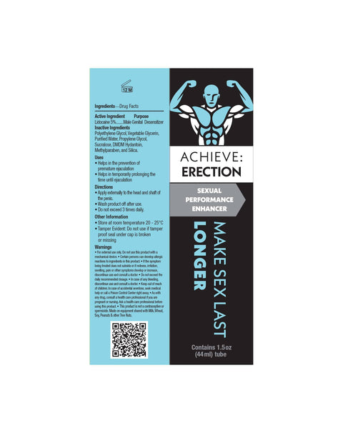 Achieve Erection-Rock Hard Erections 1.5oz