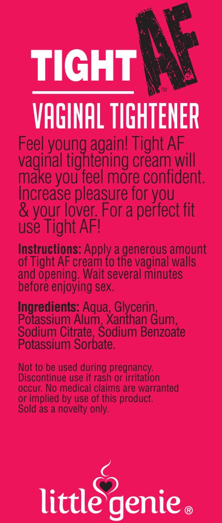 Tight AF Vaginal Tightening Cream POP Display/65 10ml Tubes
