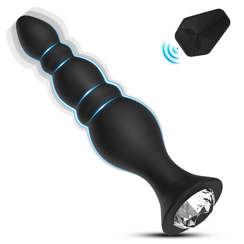 Sexy toys anal plug vibration wireless remote control massag
