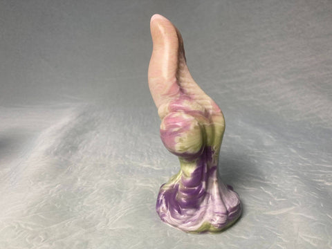 Squiddong - Multi-Color Silicone Dildo, Medium Firmness