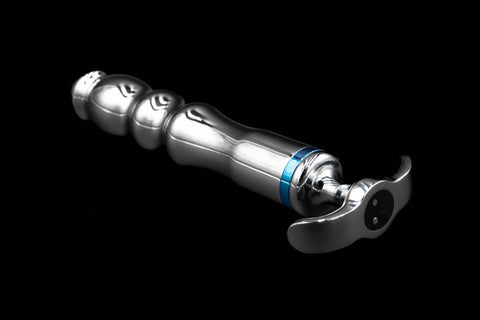 Hidden Treasure – Ribbed Metal Vibrator