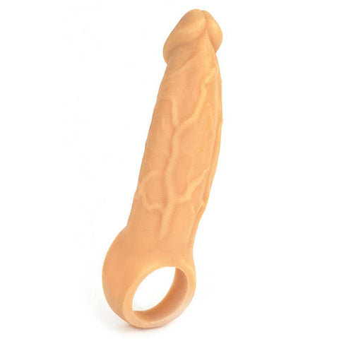 9 Inch Silicone Penis Sleeve Extender for Length & Girth